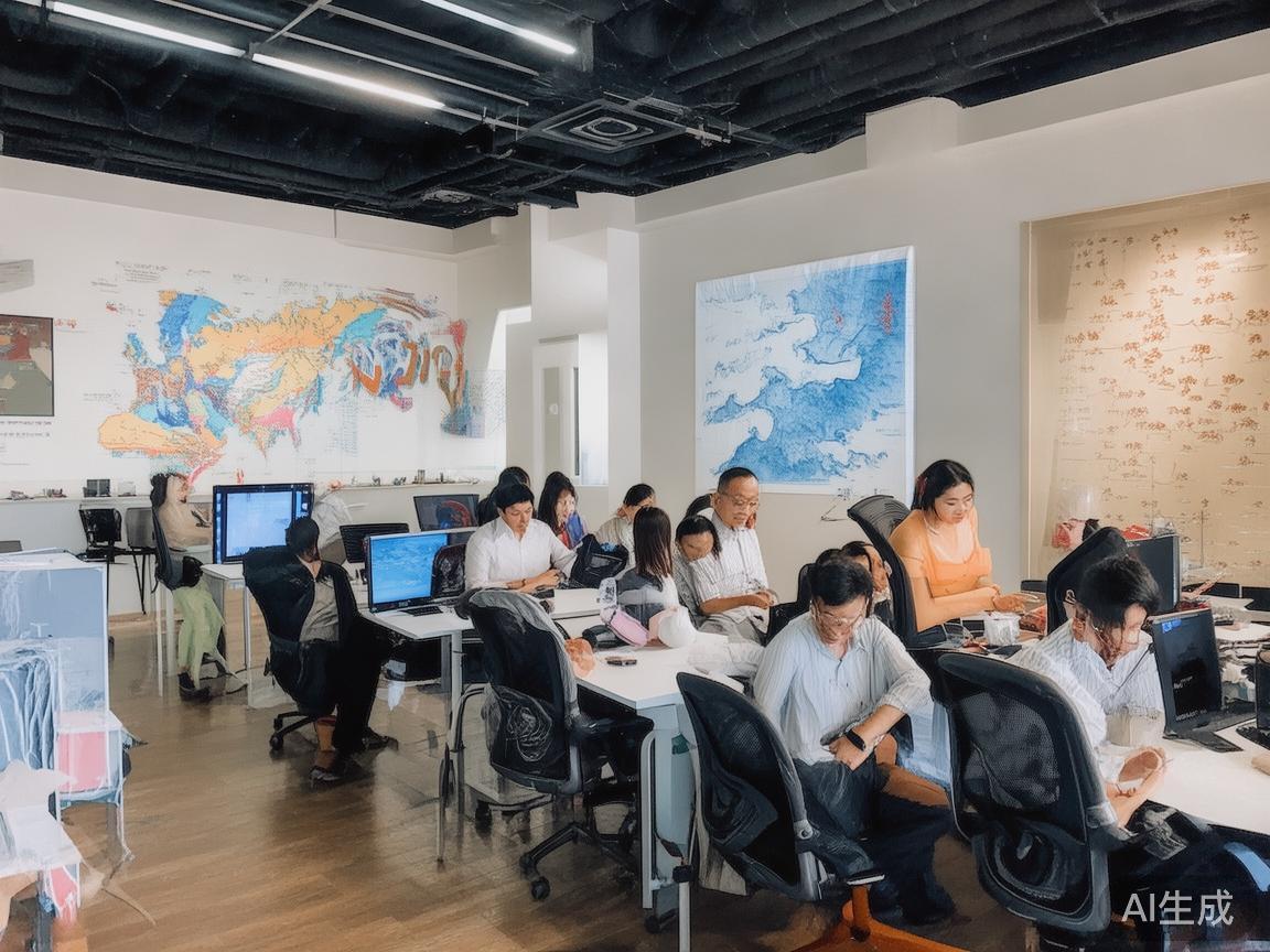 虽然平台的主要服务器设立在海外，但其运营团队多由中